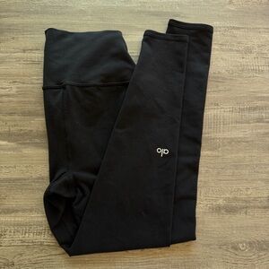 ALO YOGA 7/8 High-Waist Airbrush Leggings (Size Small)